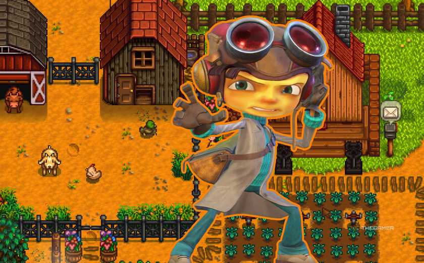 razputin from psychonauts 2 in stardew valley.